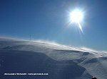 Ciaspolando nel vento ai Piani dell'Avaro (7 dic. 08) - FOTOGALLERY